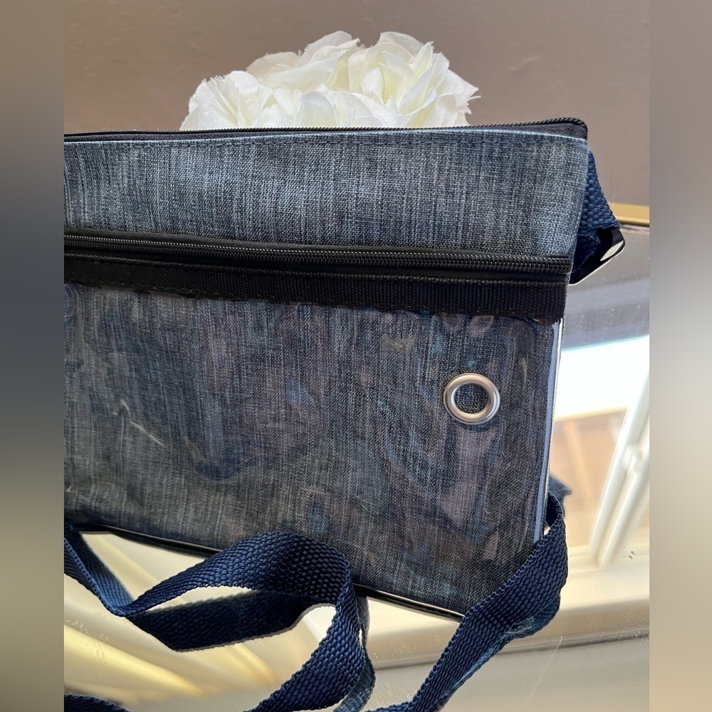 ( Boutique)  DENIM-LIKE crossbody bag